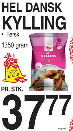 ABC Lavpris HEL DANSK KYLLING tilbud