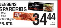 ABC Lavpris JENSENS SPARERIBS tilbud