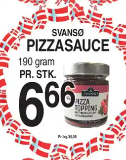 ABC Lavpris SVANSØ PIZZASAUCE tilbud