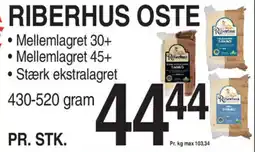 ABC Lavpris RIBERHUS OSTE tilbud