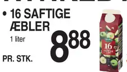 ABC Lavpris 16 SAFTIGE ÆBLER tilbud