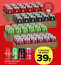 Kvickly Harboe sodavand tilbud