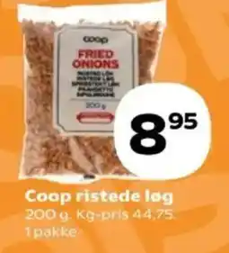 Kvickly Coop ristede løg tilbud