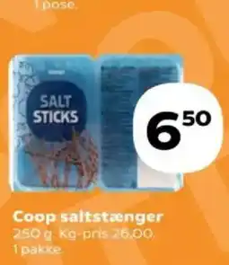 Kvickly Coop saltstænger tilbud
