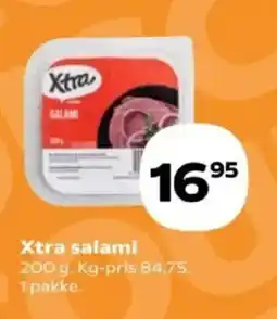 Kvickly Xtra salami tilbud