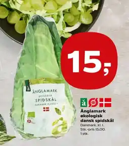 Kvickly Änglamark økologisk dansk spidskål tilbud