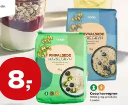 Kvickly Coop havregryn tilbud