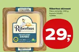 Kvickly Riberhus skiveost tilbud