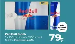 Kvickly Red Bull 8-pak tilbud