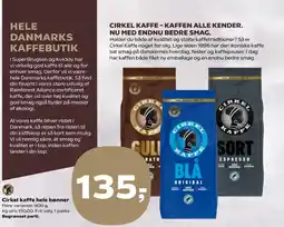 Kvickly Cirkel kaffe - kaffen alle kender. nu med endnu bedre smag. tilbud