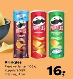 Kvickly Pringles tilbud