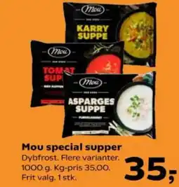 Kvickly Mou special supper tilbud