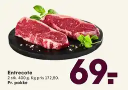 SPAR Entrecote, DKK 69 tilbud