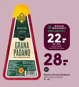 SPAR Gestus Grana Padano, DKK 28, App-pris tilbud