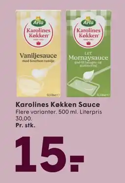 SPAR Karolines Køkken Sauce, DKK 15 tilbud