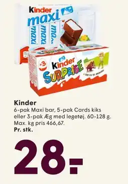 SPAR Kinder, DKK 28 tilbud