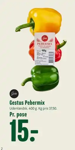 Min Købmand Gestus Pebermix, DKK 15 tilbud