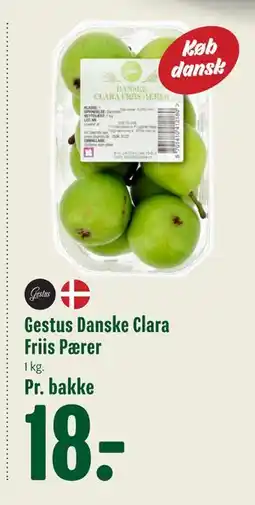 Min Købmand Gestus Danske Clara Friis Pærer, DKK 18 tilbud