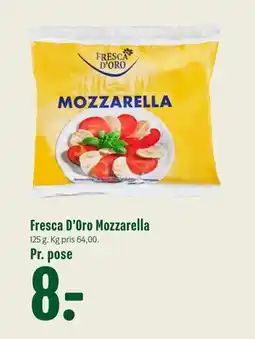 Min Købmand Fresca D’Oro Mozzarella, DKK 8 tilbud
