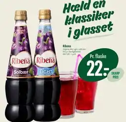 Min Købmand Ribena, DKK 22 tilbud