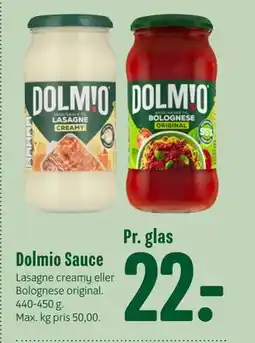 Min Købmand Dolmio Sauce, DKK 22 tilbud