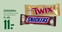 Min Købmand Chokoladebar, DKK 11 tilbud
