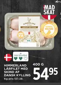 MENY HIMMERLAND LÅRFILET MED SKIND AF DANSK KYLLING, DKK 54.95 tilbud