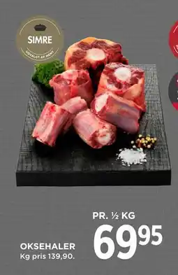 MENY OKSEHALER, DKK 69.95 tilbud