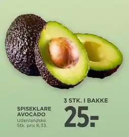 MENY SPISEKLARE AVOCADO, DKK 25 tilbud
