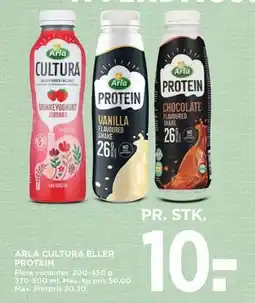 MENY ARLA CULTURA ELLER PROTEIN, DKK 10 tilbud