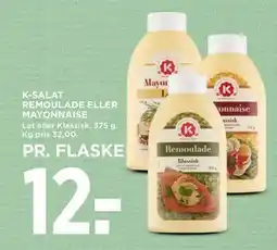 MENY K-SALAT REMOULADE ELLER MAYONNAISE, DKK 12 tilbud