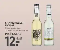 MENY SHAKER ELLER MOKAÏ, DKK 12 tilbud