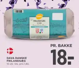 MENY DAVA DANSKE FRILANDSÆG, DKK 18 tilbud