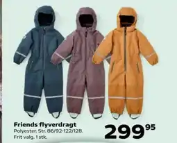 Kvickly Friends flyverdragt tilbud