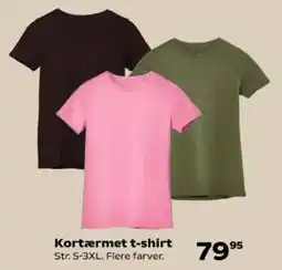 Kvickly Kortærmet t-shirt tilbud