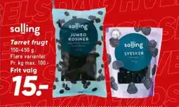 Bilka Salling Tørret frugt tilbud