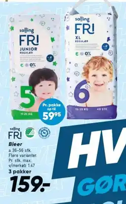 Bilka Salling Fri Bleer tilbud