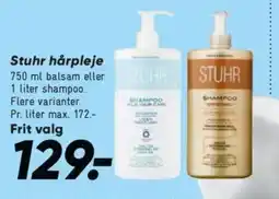 Bilka Stuhr hårpleje tilbud