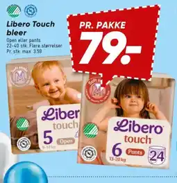 Bilka Libero Touch bleer tilbud