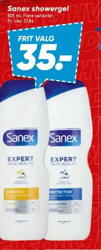 Bilka Sanex showergel tilbud
