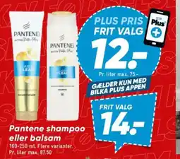 Bilka PANTENE shampoo eller balsam tilbud