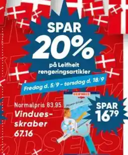 Bilka Leifheit Vindues- skraber tilbud