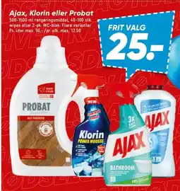 Bilka Ajax, Klorin eller Probat tilbud
