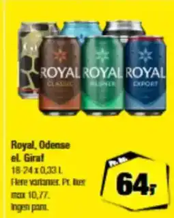Calle Royal, Odense el. Giraf tilbud