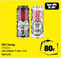 Calle CULT Energy tilbud