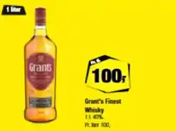 Calle Grant's Finest Whisky tilbud