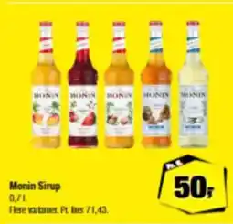 Calle Monin Sirup tilbud