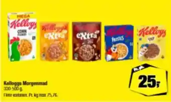 Calle Kelloggs Morgenmad tilbud