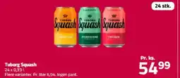 Fleggaard Tuborg Squash tilbud