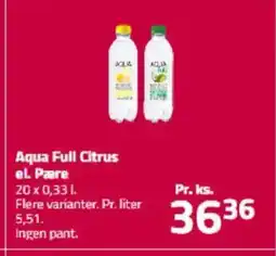 Fleggaard Aqua Full Citrus el. Pære tilbud